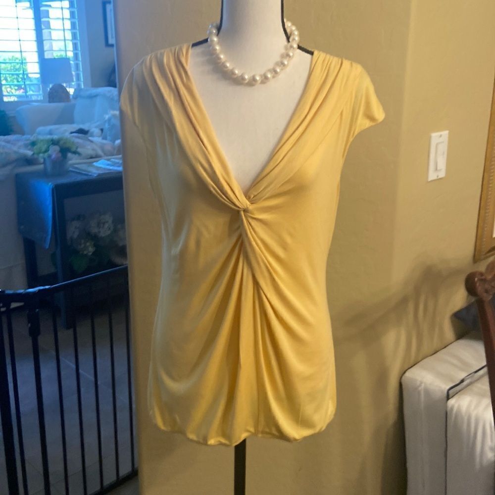 Max Studio Top. Size Large. 24 in long x 17.5 in pit to pit.